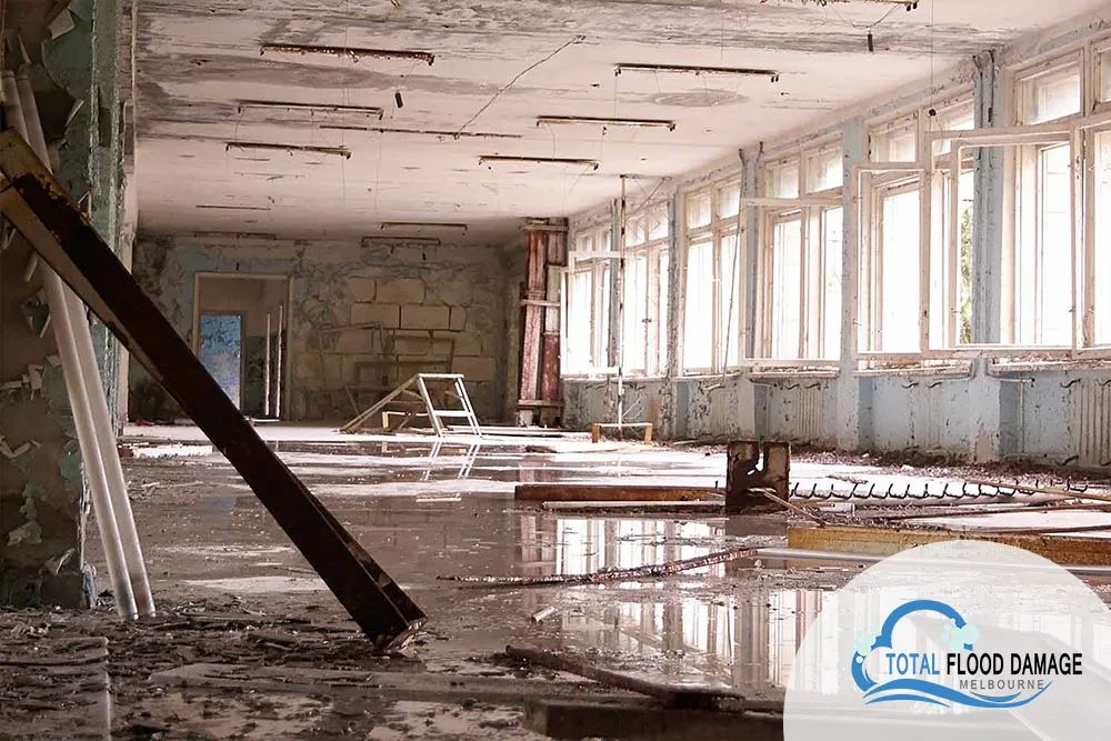 serious water damage that can be caused by burst pipes